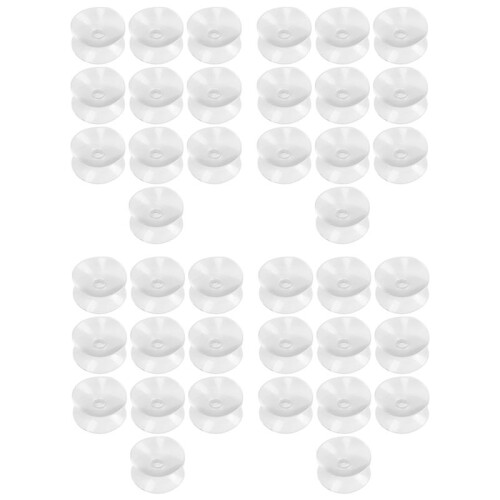 40 Pcs Double Sided Suction Cup - Sucker Pads for