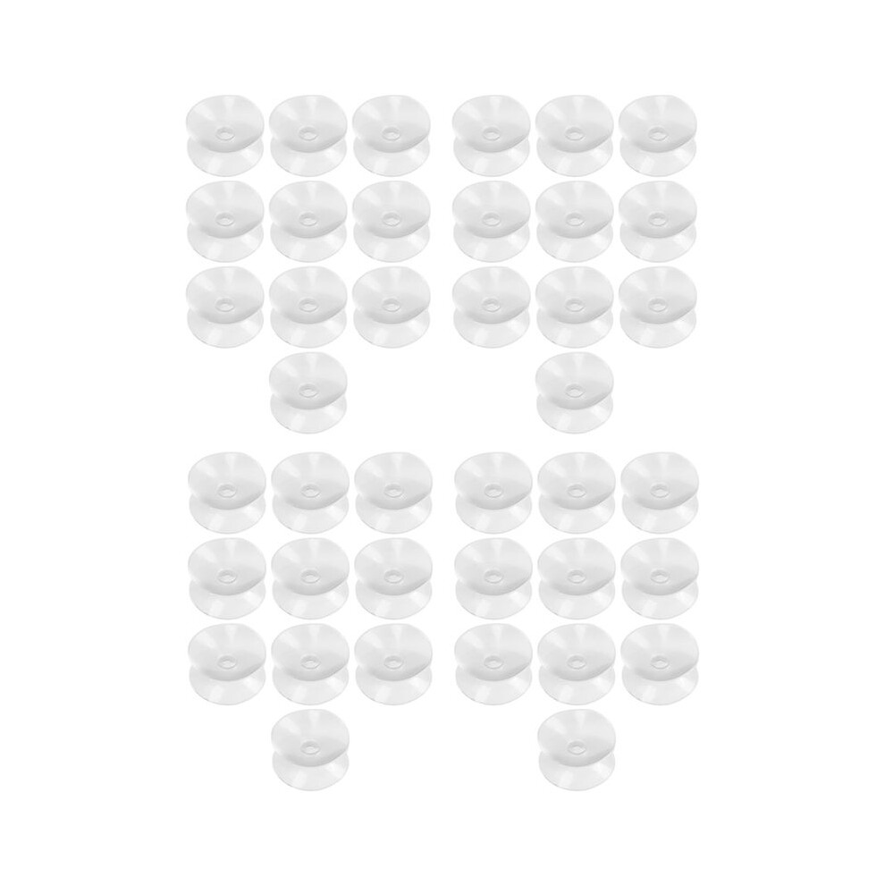 Semoic 40 Pcs Double Sided Suction Cup - Sucker Pads For