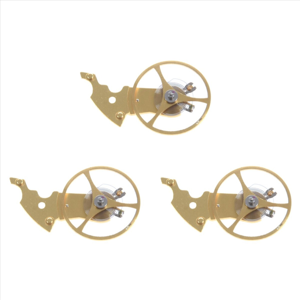 3X Watch Mechanical Movement Winding Clockwork Mec Gold 4851335385463