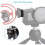 Cold Shoe Mount Aluminum Adapter Bracket Hot with 8