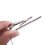 3X Mens Plain Silver Color Chrome Stainless Steel 7