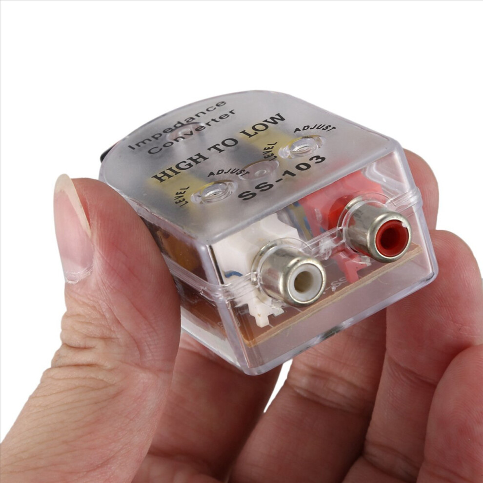 2X Vehicles Auto Car High To Low Impedance Convert 4851335376188