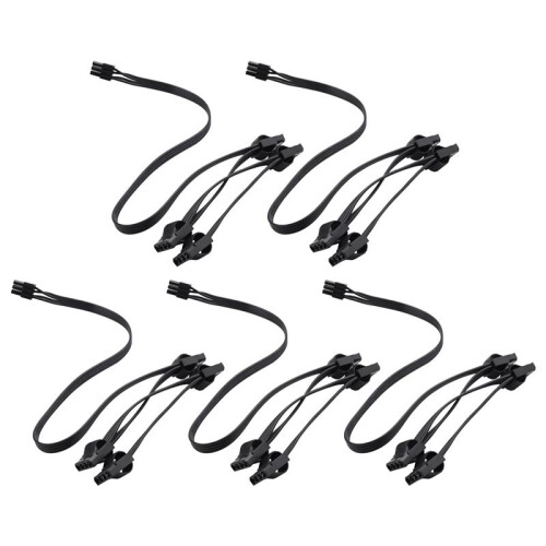 5X IDE 4Pin Modular Power Supply Cable for RM1000X