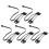 5X IDE 4Pin Modular Power Supply Cable for RM1000X 2