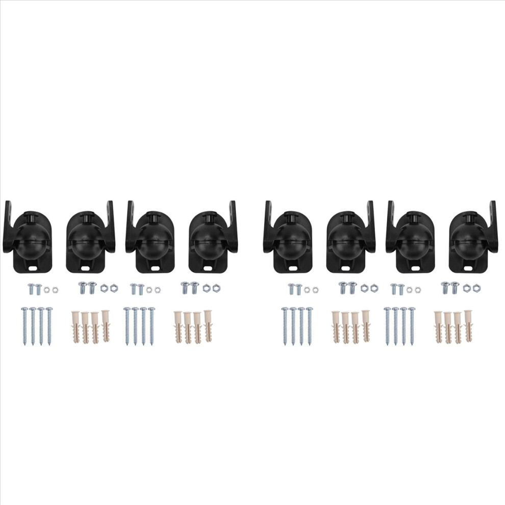 8Pcs Universal Speaker Wall Mount Bracket Ceiling 4851335388105