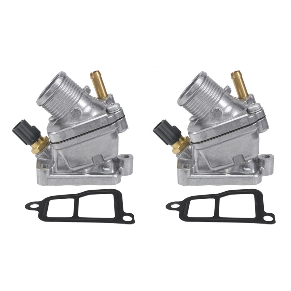 2X Upgraded Aluminium Alloy Thermostat Housing For 4851335382936