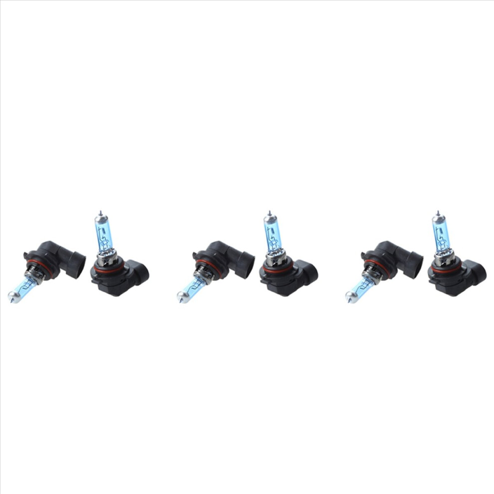6 Pcs 9006 Hb4 6000K Xenon Halogen Head Head Light 4851335383964