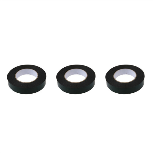 3X Black Super Strong Permanent Double Sided Self 1