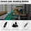 6Pcs Large Adjustable Bird Cage Cover Seed Catcher 8