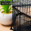 6Pcs Large Adjustable Bird Cage Cover Seed Catcher 6