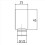 3X Wall Supply Elbow,Brass Round Mount Shower Hose 5