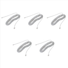 5pcs 9M 30Ft RJ11 6P2C Modular Telephone Phone Cab