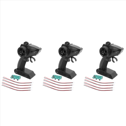 3X 2.4G 4 Channels Wireless RC Transmitter Receive 1