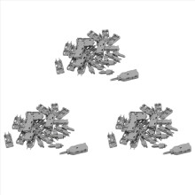 30Pcs 110 Test Head Rj11 Voice Connector Mdf Check