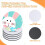 Round Sublimation Blank Coaster Heat Transfer Hot 8