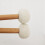 2 Pair Felt Mallets Drumsticks Drum Sticks with Wo 8