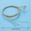 8 Sets of 24 Guitar Strings Replacement Steel Stri 8