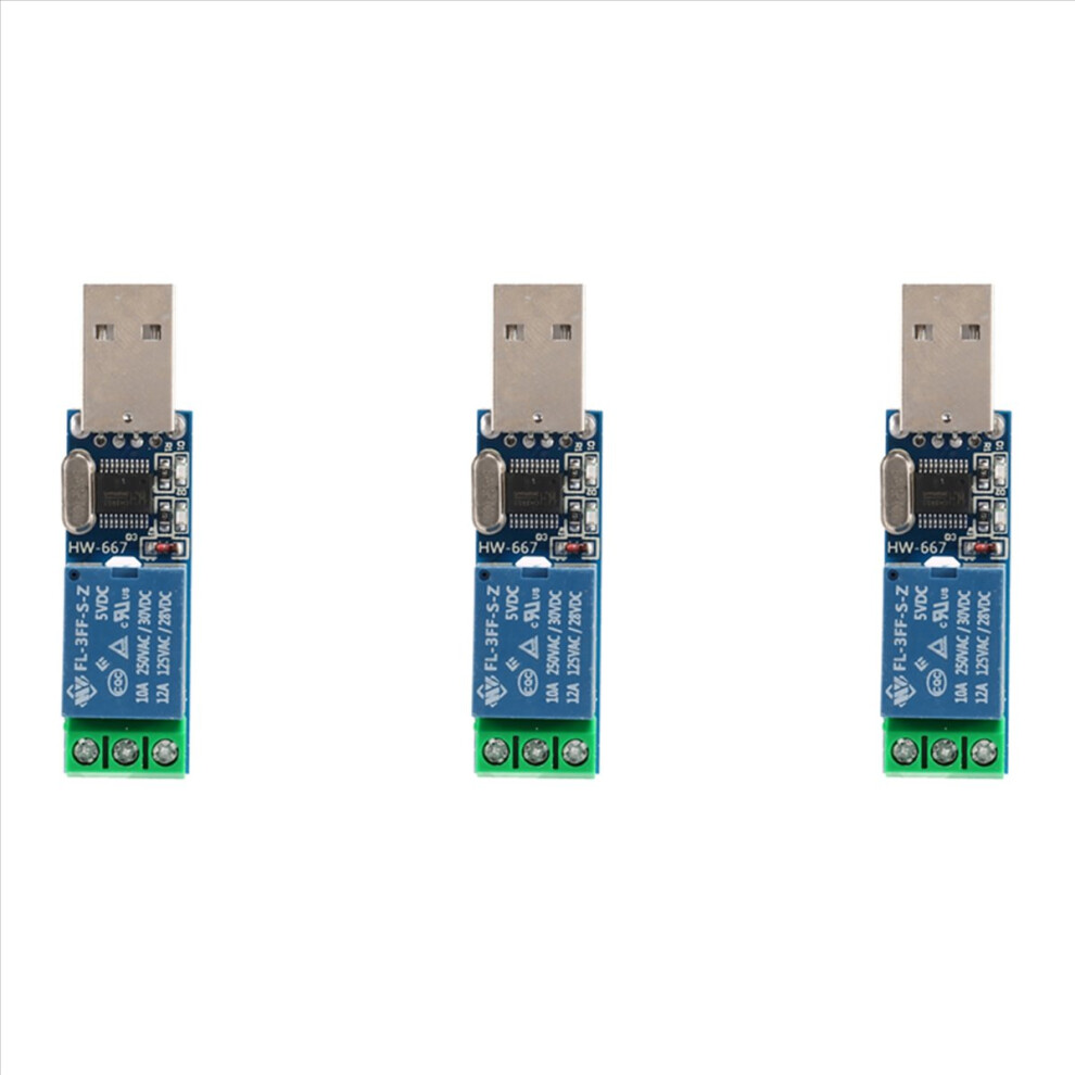 3X Lcus - Type 1 Usb Relay Module Intelligent Swit 4851335392768