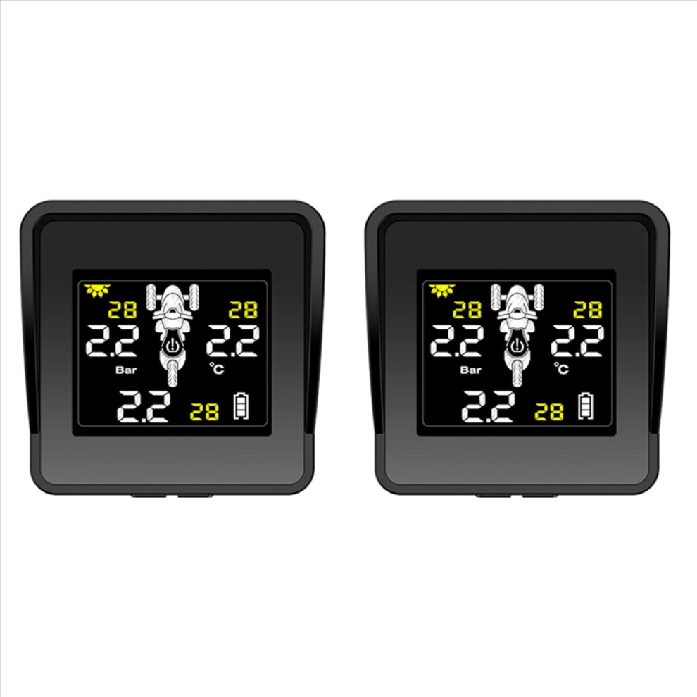 2X Solar Wireless Tire Pressure Monitoring System 4851335399811