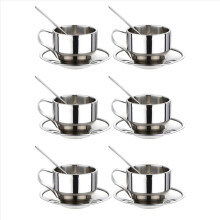 Insulated Coffee Cup Set - Stainless Steel Double