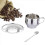 Insulated Coffee Cup Set - Stainless Steel Double 7