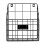 4X Wire Mail Basket - Wall Mounted Hanging Folder/ 4