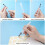 20 Pieces Pencil Style Moistener Stamp Envelope Ma 5