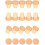 120 Pieces T Shape Wine Corks Tasting with Beech T 3