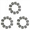 60Pcs/Lot for 180 Metering Diaphragm Membrances Ga 1