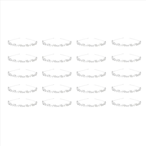 20X Bridal Bridesmaid Flower-Leaf Pattern Headband 1