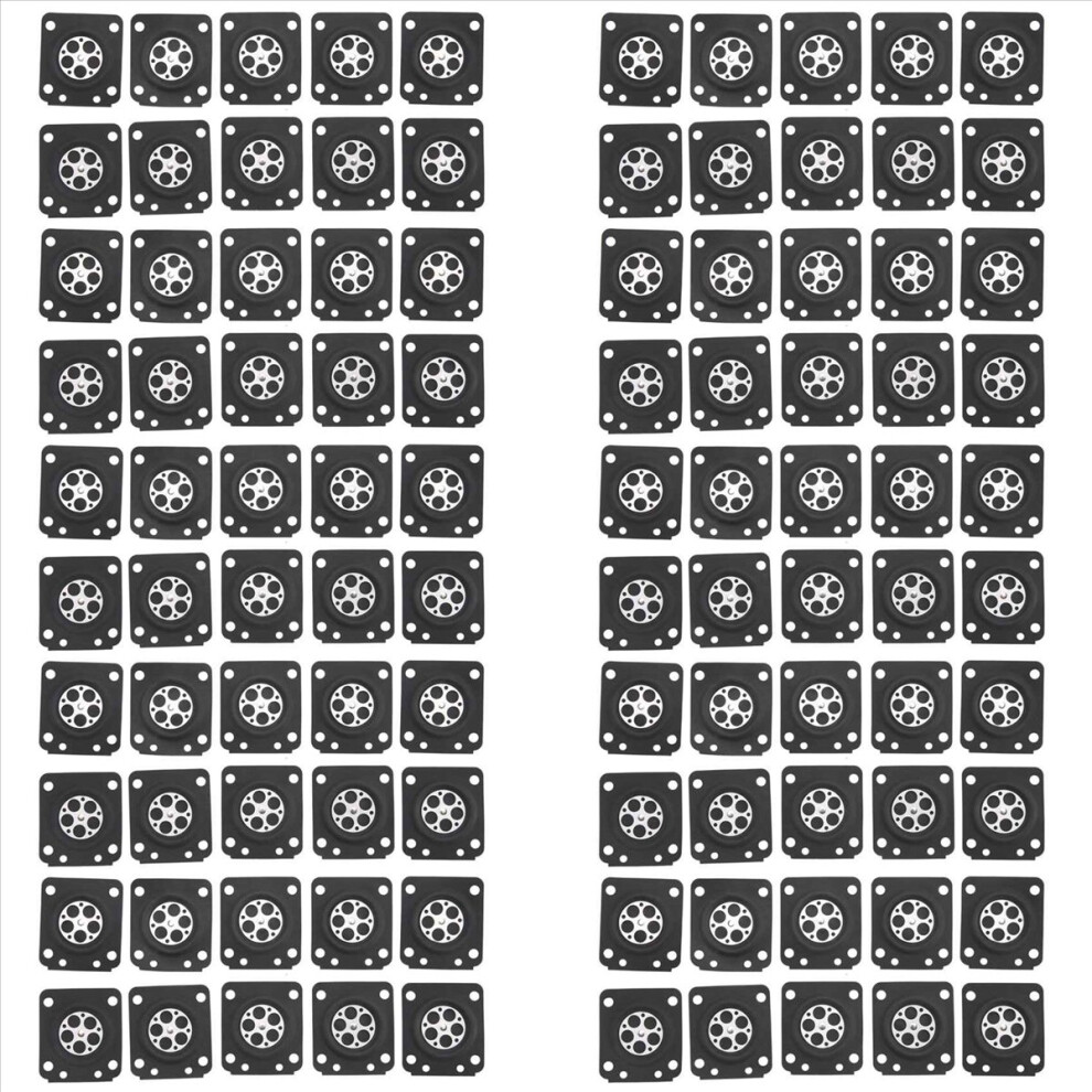 100Pcs Carburetor Parts Chainsaw Membrane Gasket S 4851335397909