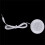 3X Mini White 3 5mm Pillow Speaker for CD Radio MP 5