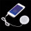3X Mini White 3 5mm Pillow Speaker for CD Radio MP 4