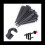 Irrigation Drip Support Stakes 1/4 Inch Tubing Hos 5