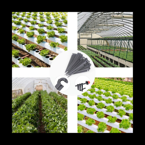 Irrigation Drip Support Stakes 1/4 Inch Tubing Hos 2