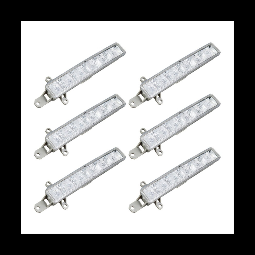 6X Car 6 Led 6000K Daytime Running Drl Clear Light 4851335306390