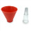 2X Car Universal Engine Oil Funnel Adjustable Adap 11