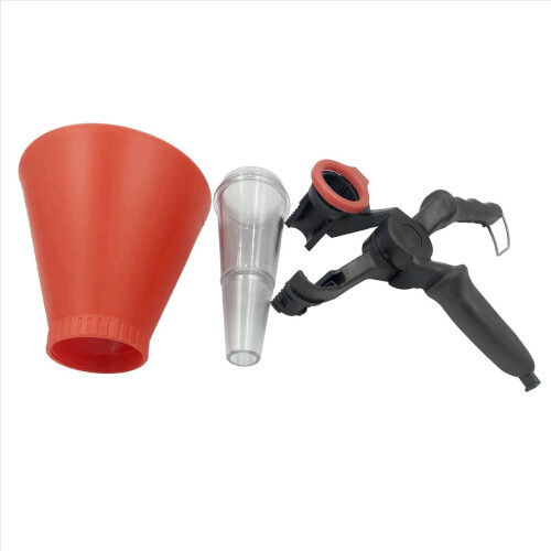2X Car Universal Engine Oil Funnel Adjustable Adap 1