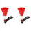 2X Car Universal Engine Oil Funnel Adjustable Adap 3