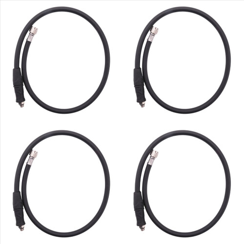 4X Scuba Diving BCD Medium Pressure Hose Regulator