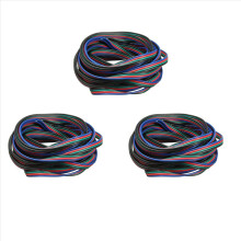 3X 4 Pin Connector Cable Cord for LED RGB Strip 35