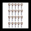 100Pcs Metal M3 Link Tie Rod End Ball Joint for 1/ 3