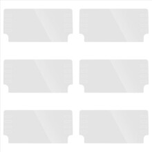 6X Latest Car Hd Tempered Glass Screen Protector F