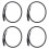 4X Scuba Diving BCD Medium Pressure Hose Regulator 2