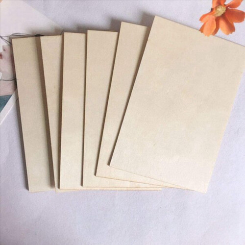 40 Pack Unfinished Wood Sheets,Glued Laminated Thi 1
