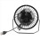 2X 5W 5V Solar Panel Powered Fan, Mini Portable Ve 9