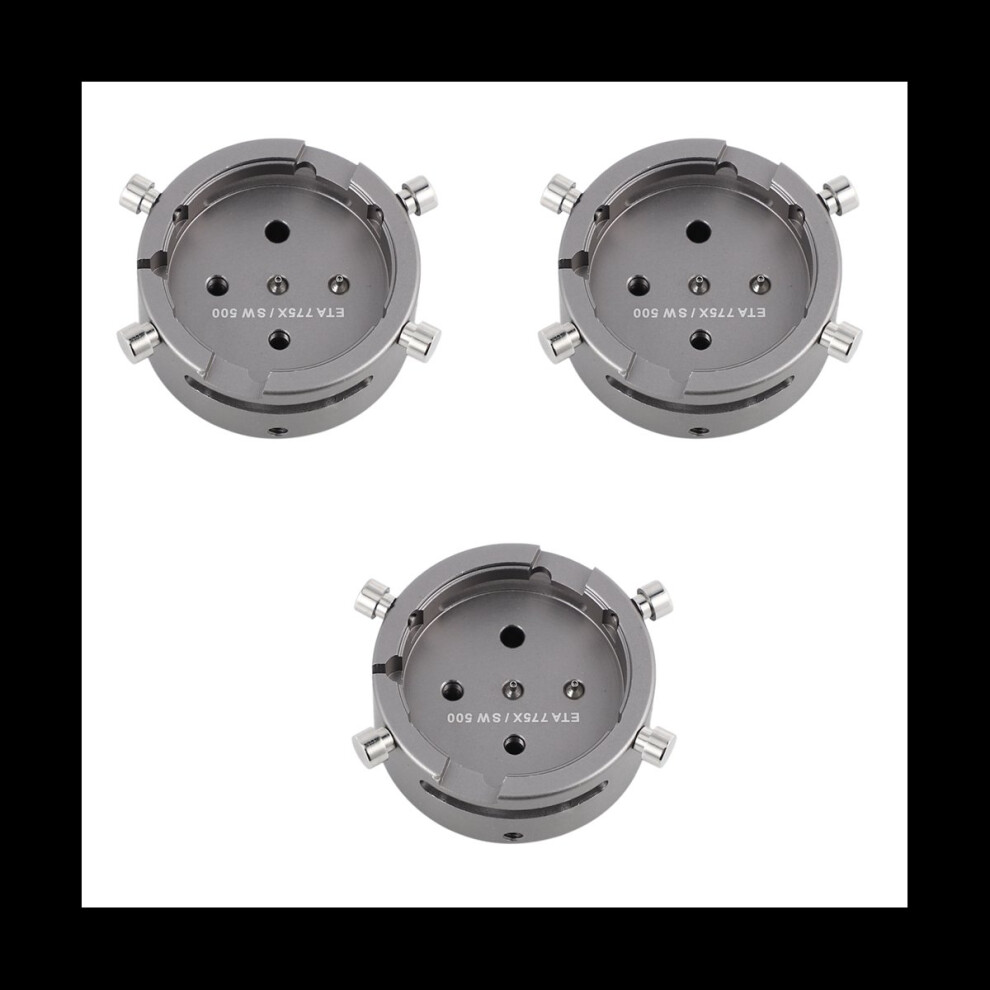 3X Watch Movement Holder For Eta 7750 - 7753 / Sw5 4851335307199