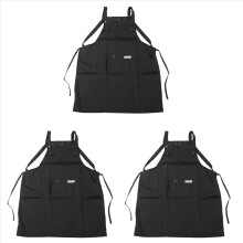 3X B Black Professional Stylist Apron Waterproof H