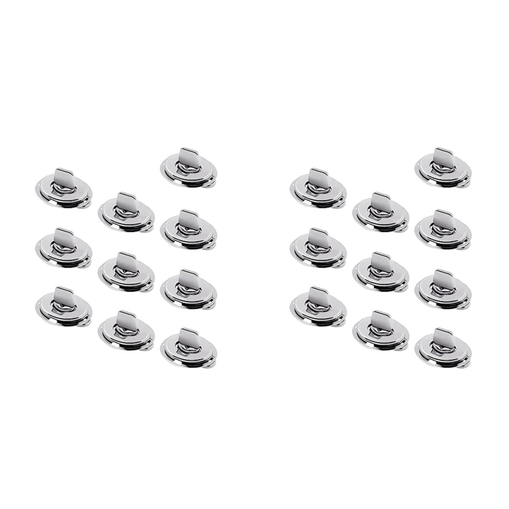 Twist Lock Common Sense Fastener, Metal Turn Butto 4851335328910