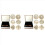 Wax Seal Stamp Set, 12Pcs Botanical Sealing Brass 2